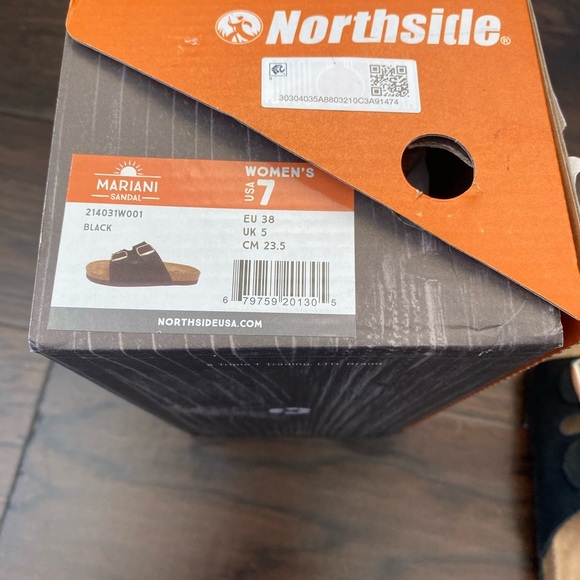 WOMEN'S NORTHSIDE MARIANI FOOTBE SANDALS - Picture 5 of 5